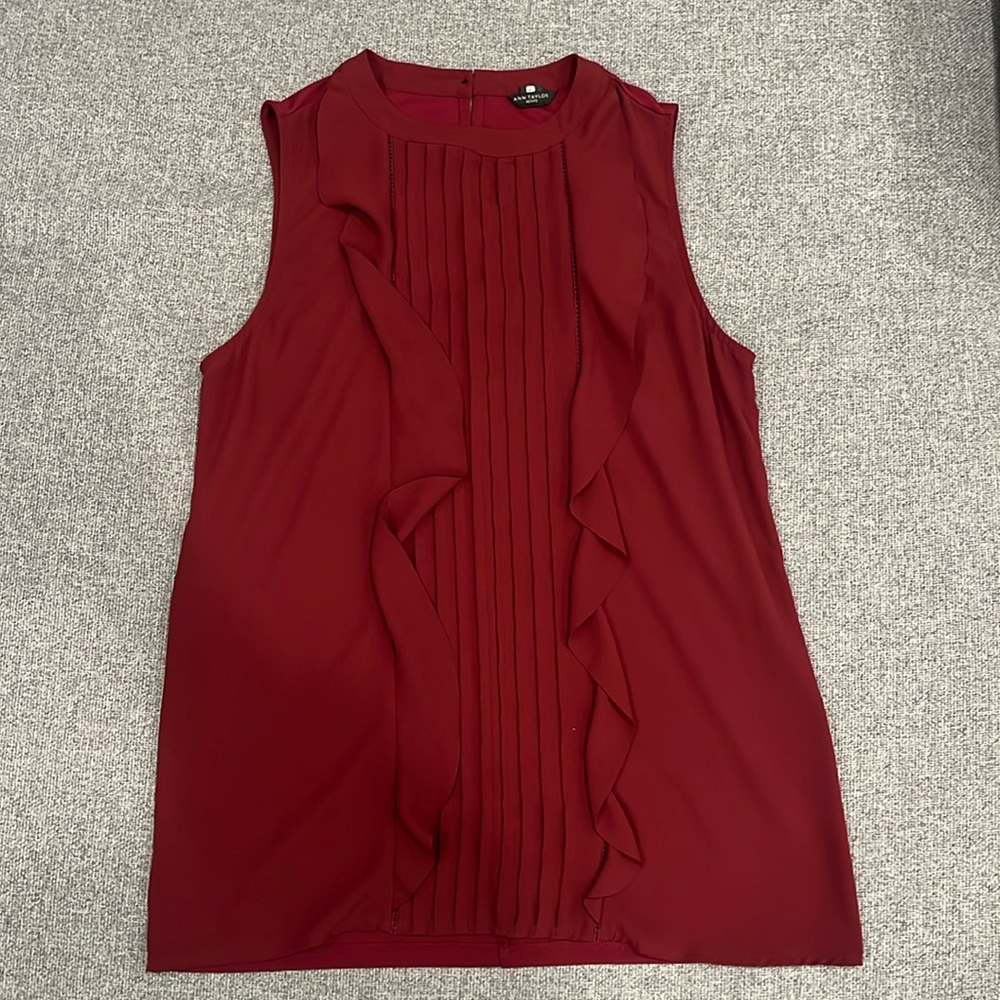 Ruffle Front Blouse